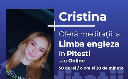 Cristina Gabriela - cursuri de engleză